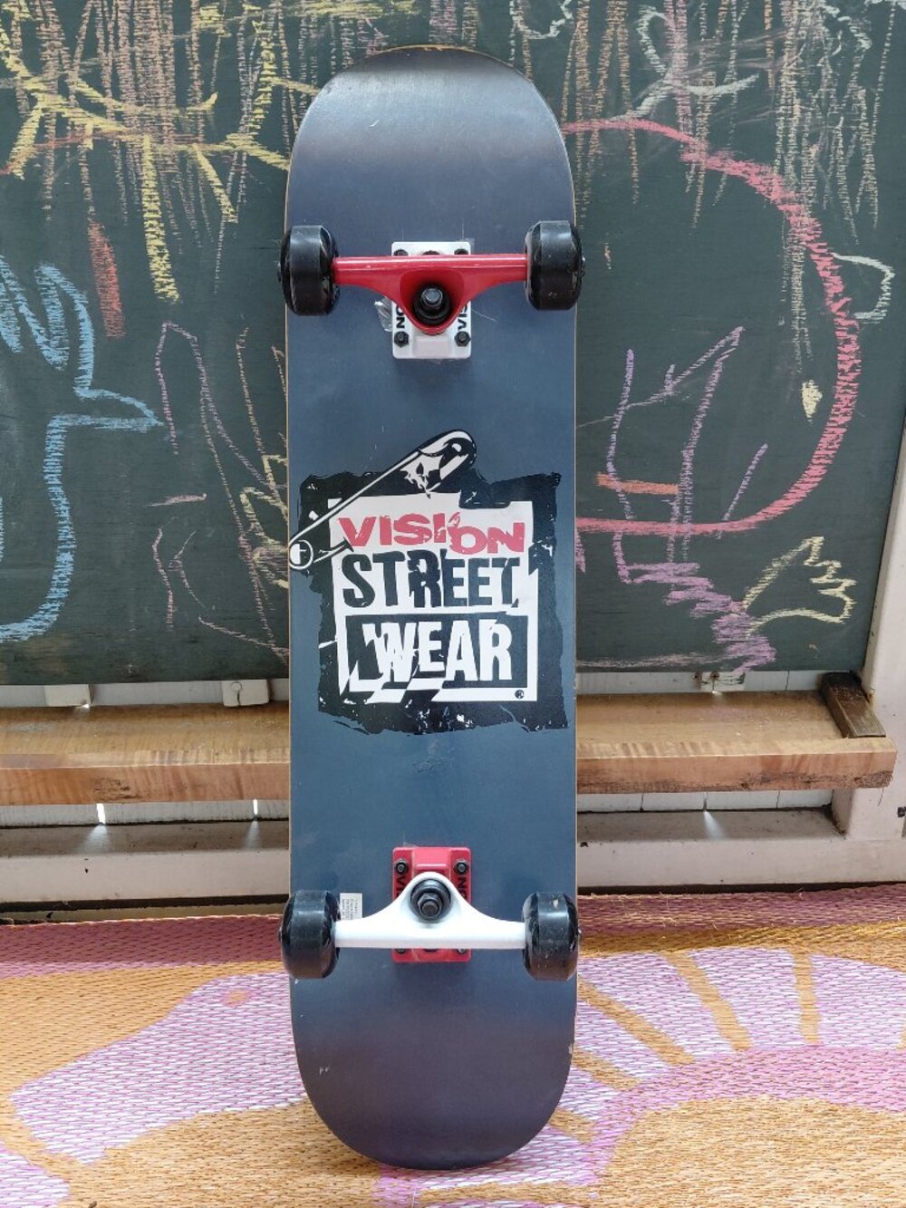 Brand NEW Vision Street Wear Skateboard Pinned 31”  Pro Concave Double Kick Tail
